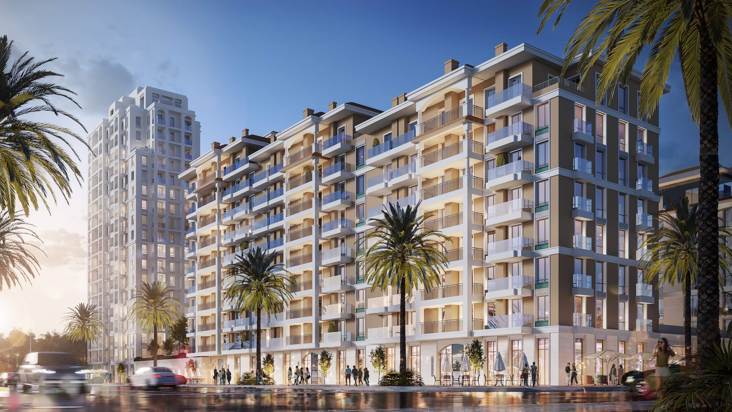 Port d'Azur — апарт-комплекс на берегу Каспийского моря